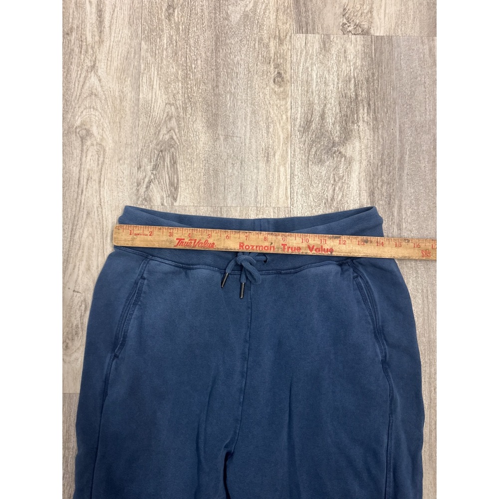 Sweaty Betty Gary Capri Joggers Blue Ankle Ribbed Cuff Pants Womens Medium - Picture 6 of 9